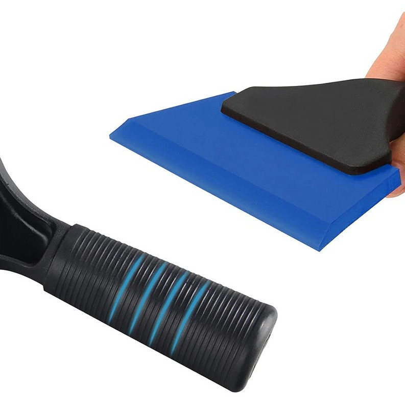 1Pc Rubber Window Tint Squeegee Car Glass Cleaner Water Blade Scraper Tool