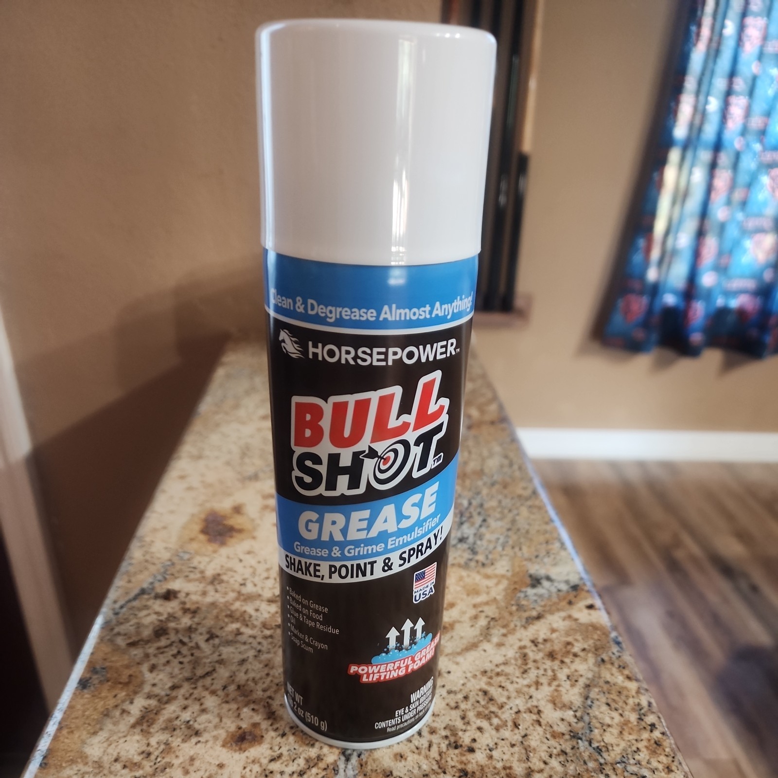 Powerful Bull Shot Degreaser – Fast, Unscented Foam for Tough Removal FREE SHIP