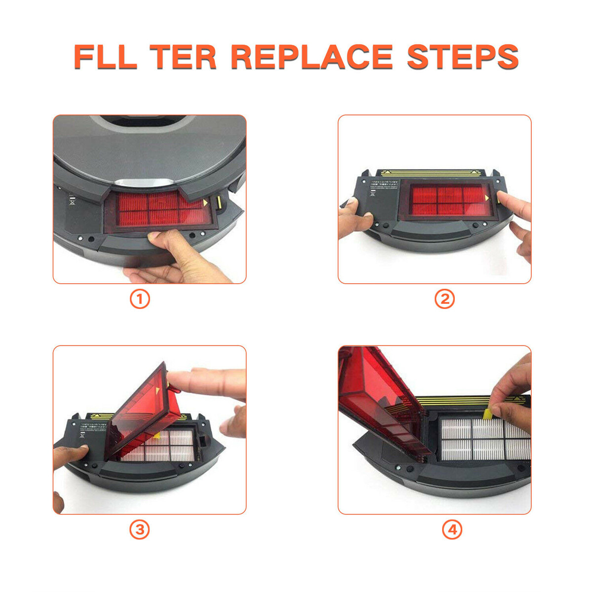 Replacement HEPA Filter For iRobot Roomba 800 900 Series 870 880 960 980