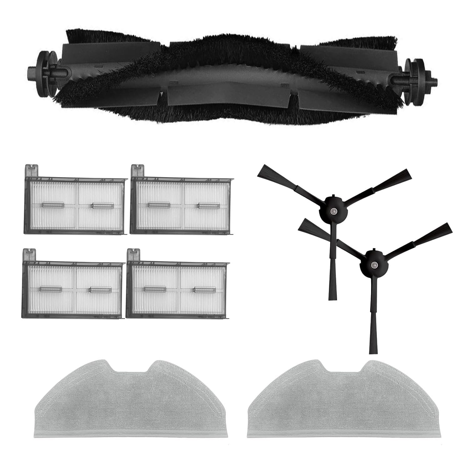 Replacement Parts for Eufy X8 Pro Robot Vacuum Series – Includes 1 Rolling Brush