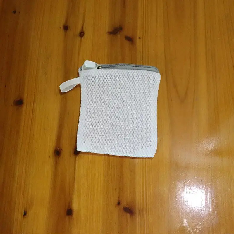 1pcs 10x10cm Laundry Sock & Small Item Storage Bags With Zipper Closure – Heavy-