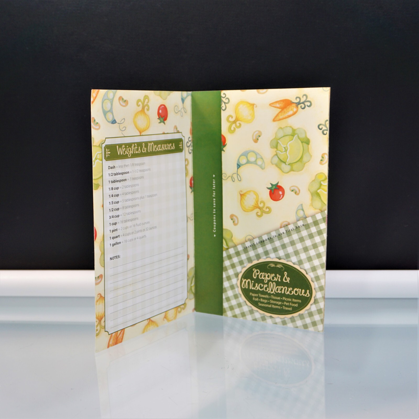 Coupon Holder 8 Pockets Organizer St Labre Indian School Advertising Recipes