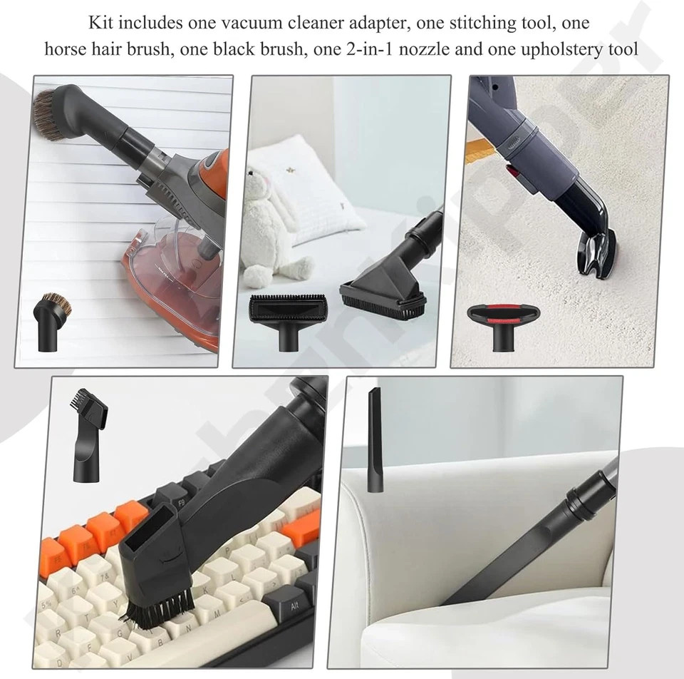 1 1/4″ (32Mm) Vacuum Attachments Compatible with Shark Navigator Lift-Away NV350