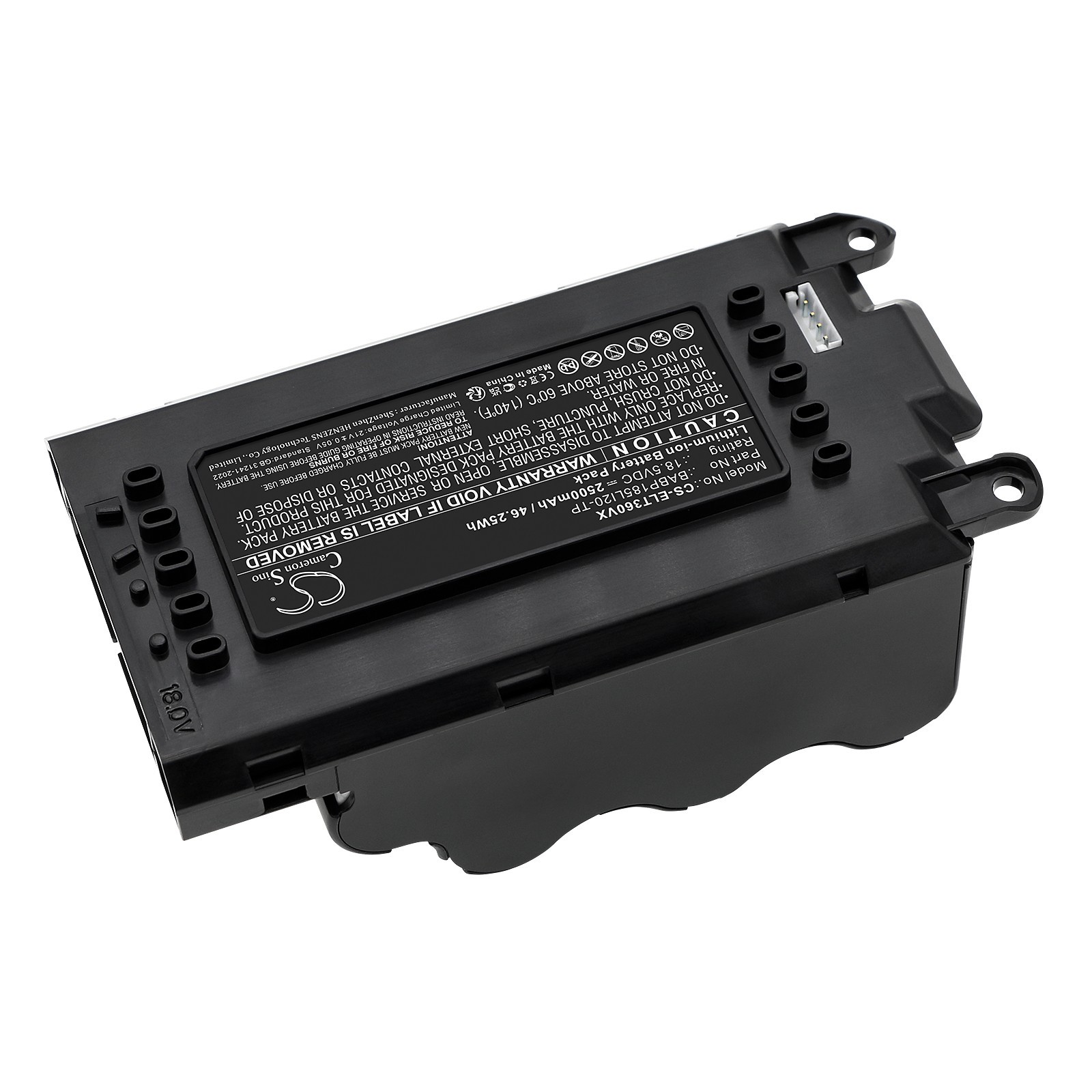 BATTERIE 2500mAh BABP185LI20-TP For Electrolux ERG36 QX6-1-46DB Well Q6, WQ61