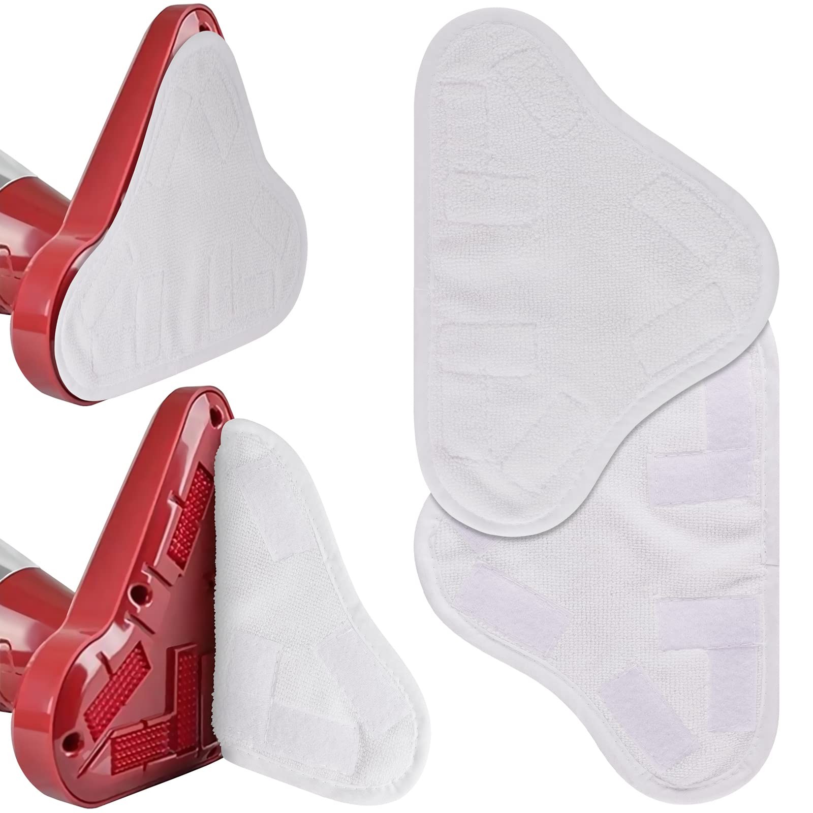 Sgizoku Microfiber Steam Mop Pad Replacement Compatible with H2O H20 Mop X5 Stea