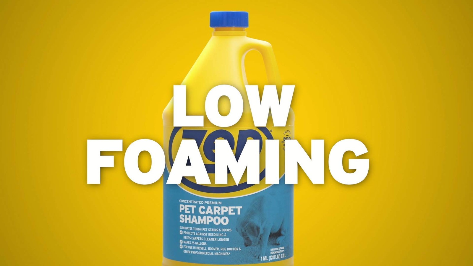 ZEP INC Carpet Shampoo, clear, 128 fl oz (Pack of 1) 128 Fl Oz