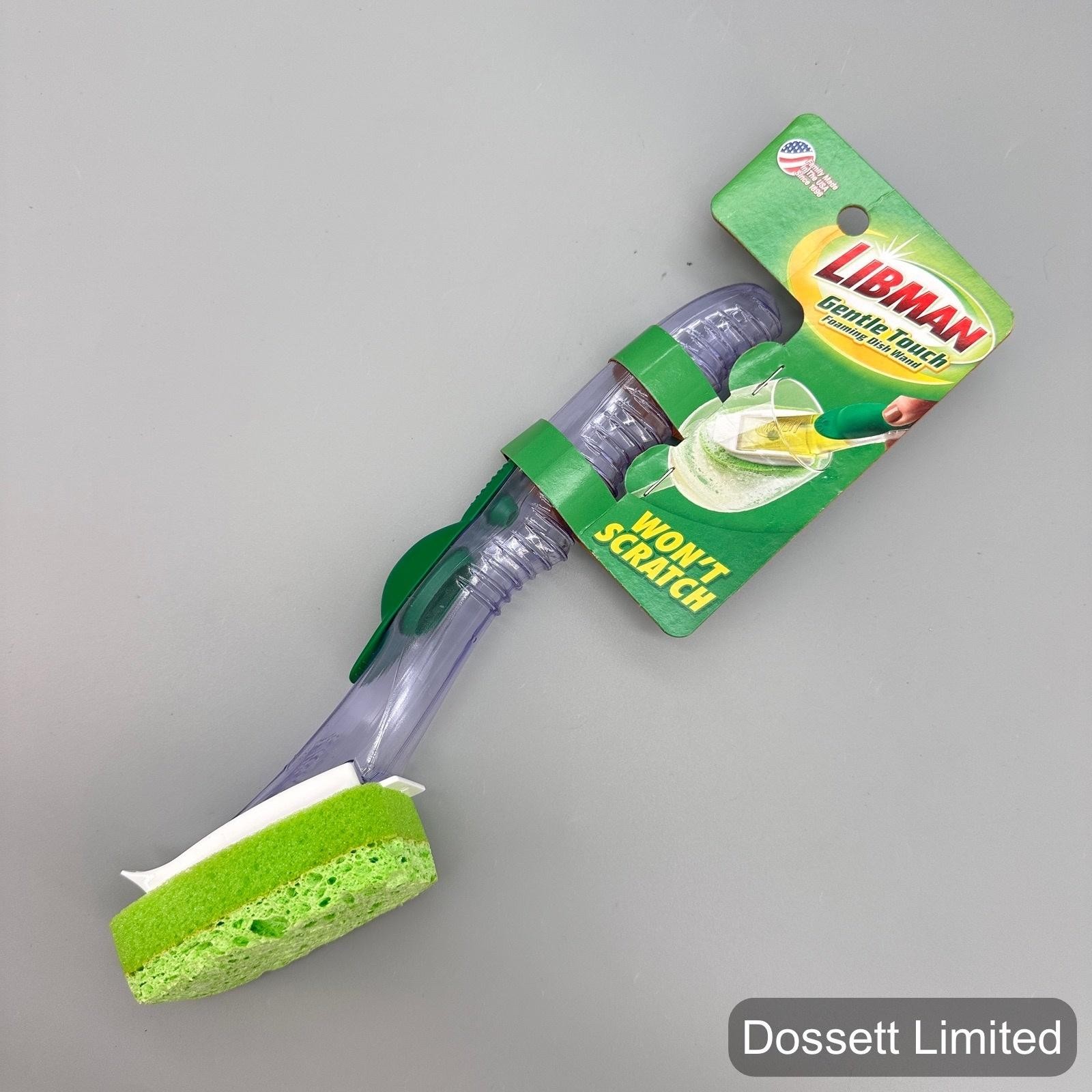 Libman Gentle Touch Foaming Dish Wand Won’t Scratch Soap Dispensing Sponge USA
