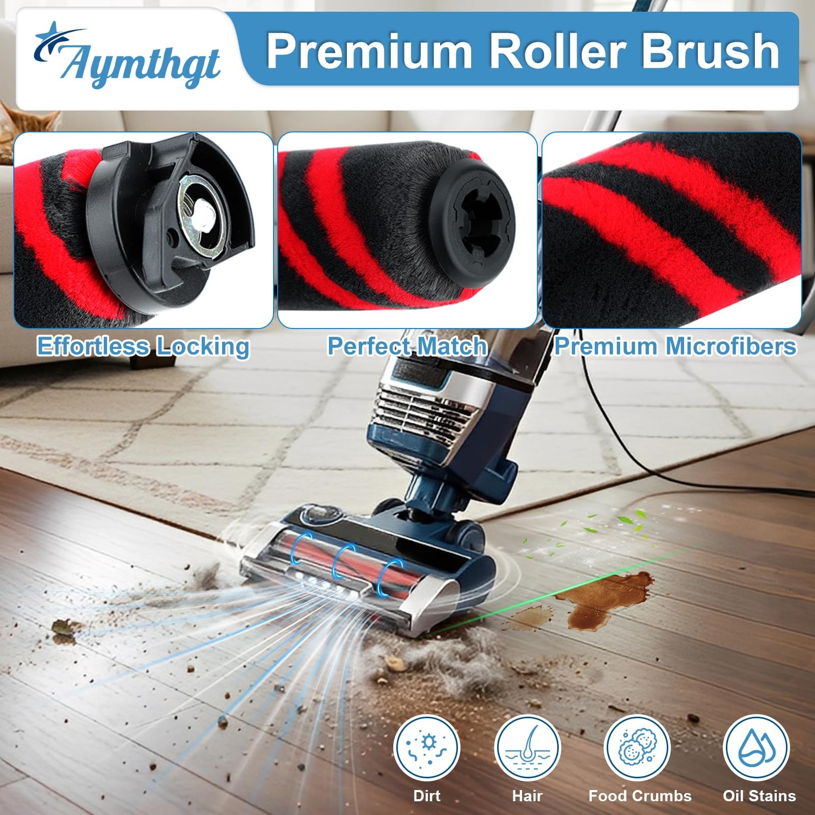 AZ3002 Brush Roller Filter Parts for Shark Stratos DuoClean PowerFins Upright…