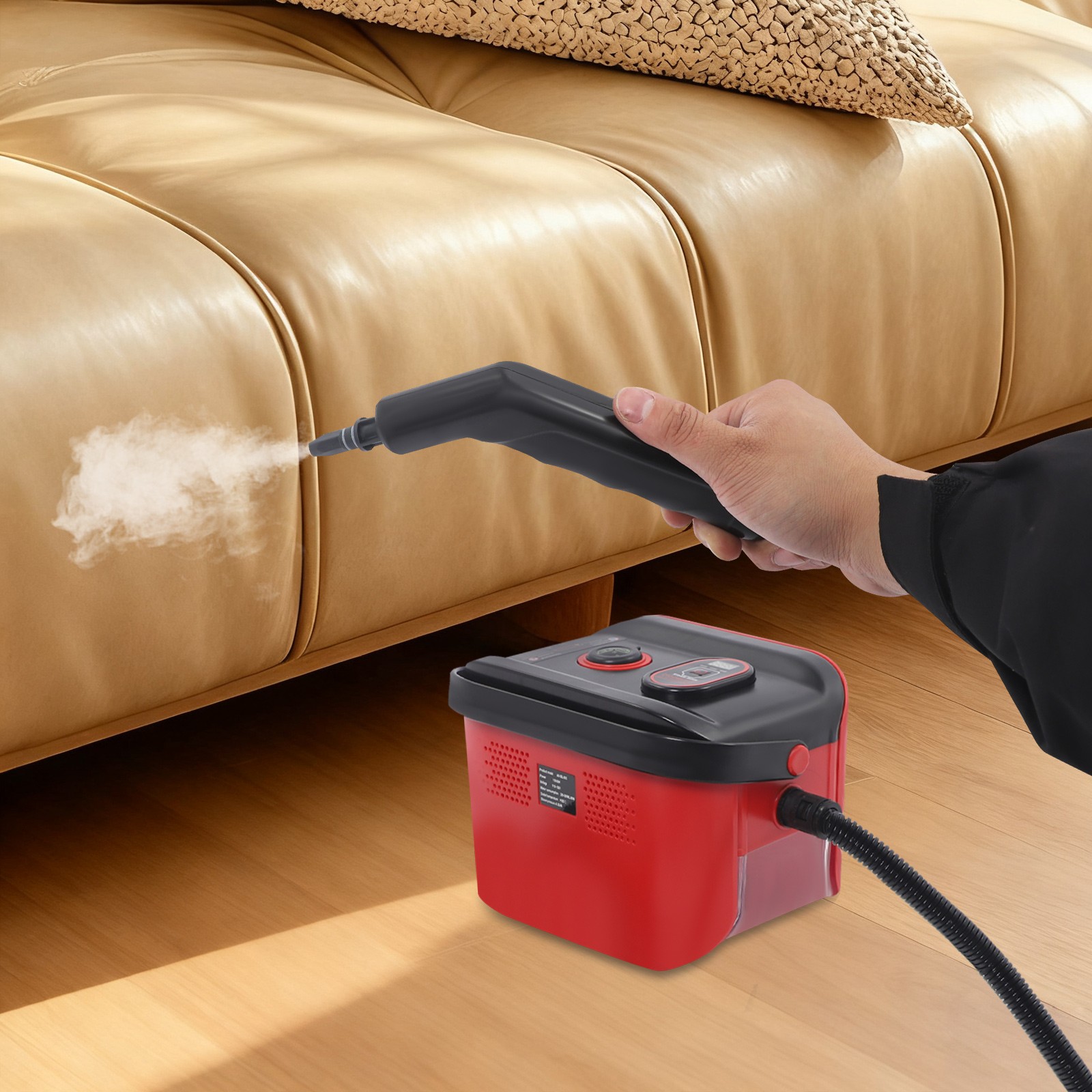 Handheld Steam Cleaner, 4.5 Bar Steam Cleaner for Countertops, Walls, Glasses