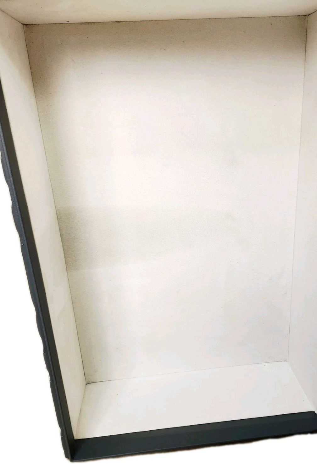 Global Views Large Gray Storage Box for Shoes, Clothing – 19.5″ x 13.5″ x 6.75″