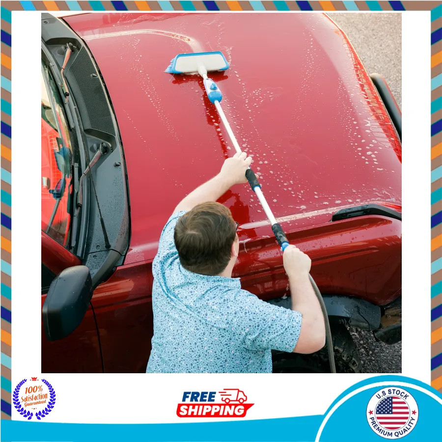 Auto Drive Car Wash Flow Through Brush With Soap Dispenser Model 6038