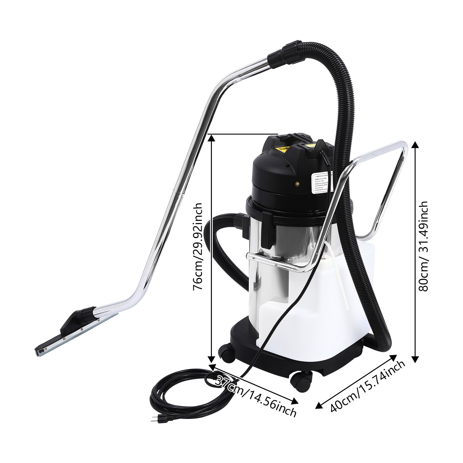 110v 1000w Portable Carpet Cleaner Wet Dry 3 In 1 Floor Carpet Vacuum Cleaner