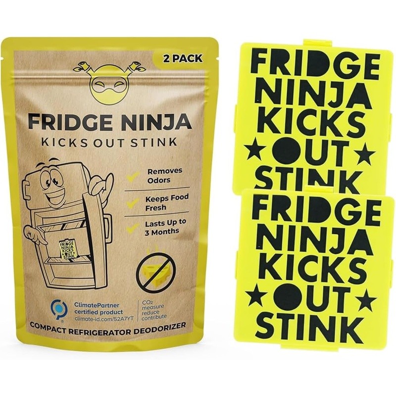 Fridge Deodorizer Activated Carbon Odor Eliminator Freshness Absorber 3 Months