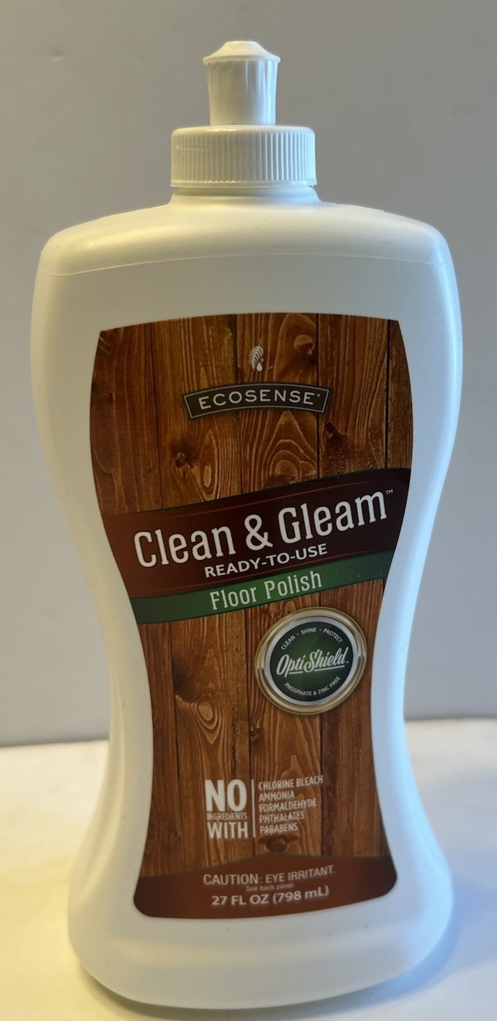 Melaleuca Clean and Gleam Ready to Use Floor Polish SEALED 27 fl oz Ecosense