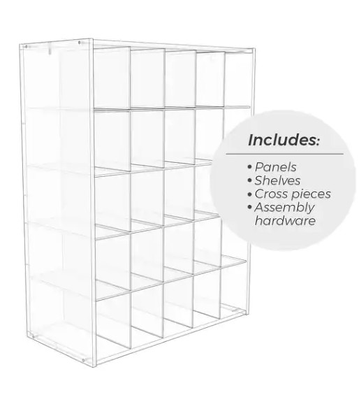 Storage Organizer Shoe Rack Cube Cabinet Shelf Closet Unit Stand Boot 25 Tower