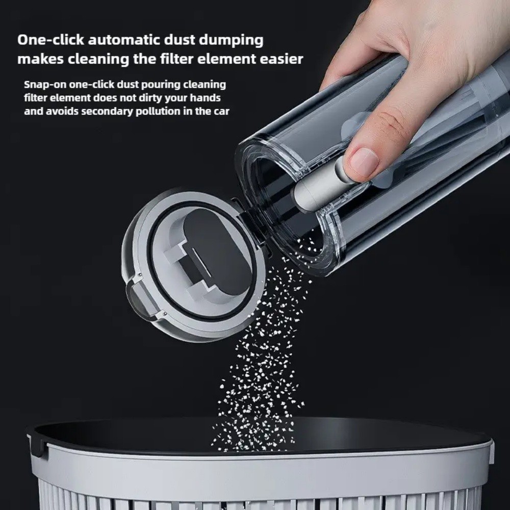 Cordless Handheld Vacuum Cleaner w/ Blower Strong Real Suction for Car and Home