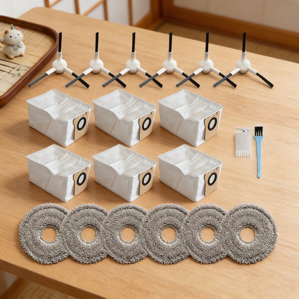 For Dreame L10s Ultra Robot Vacuum Kit Deep Home Cleaning 4 Dust Bags Included