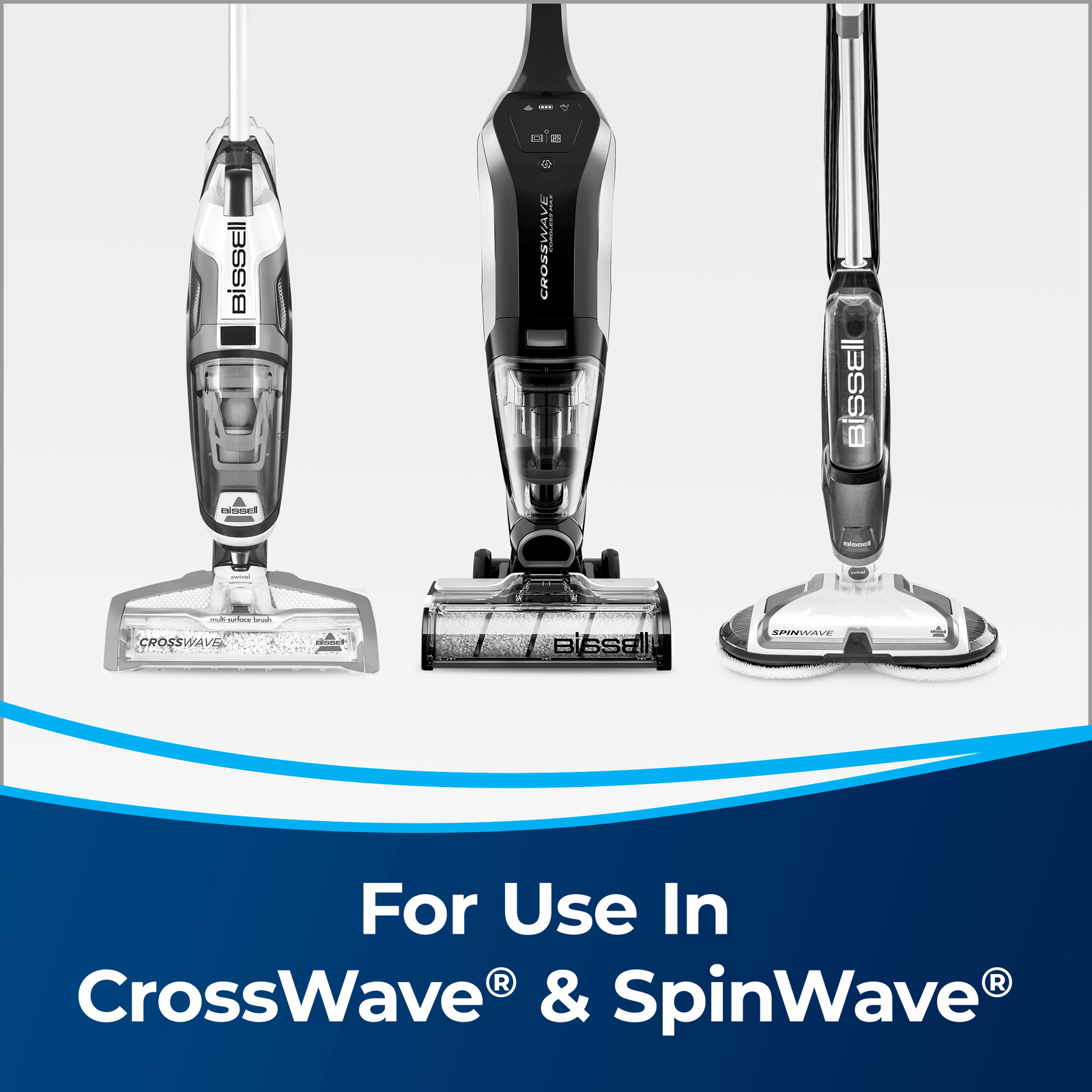 BISSELL Wood Floor Formula for CrossWave & SpinWave – 32oz bottle| 1929