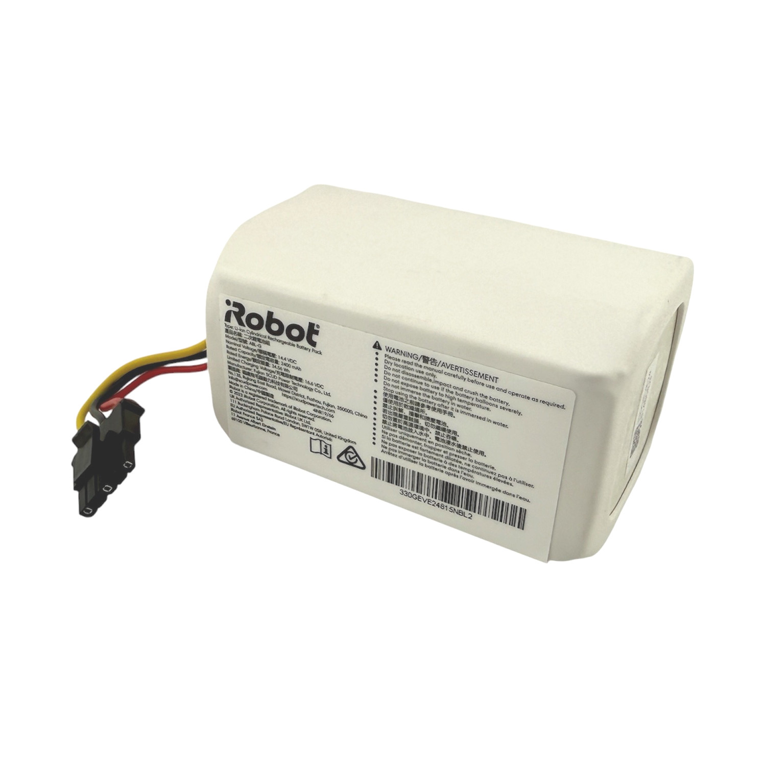 iRobot Roomba Essential RVG-Y1 RCC-Y1 Combo Robot Vacuum Battery ABL-G 2400mAh