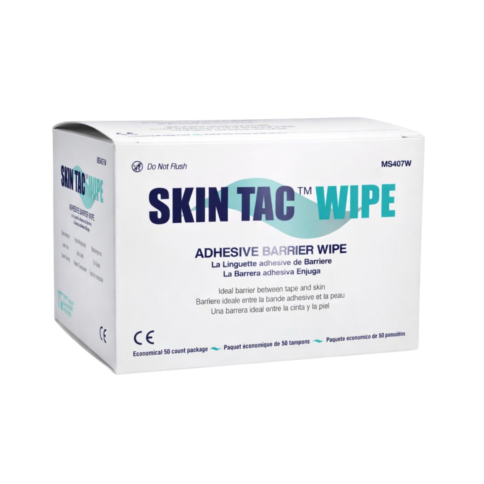 Adhesive Barrier Wipes 50 Count