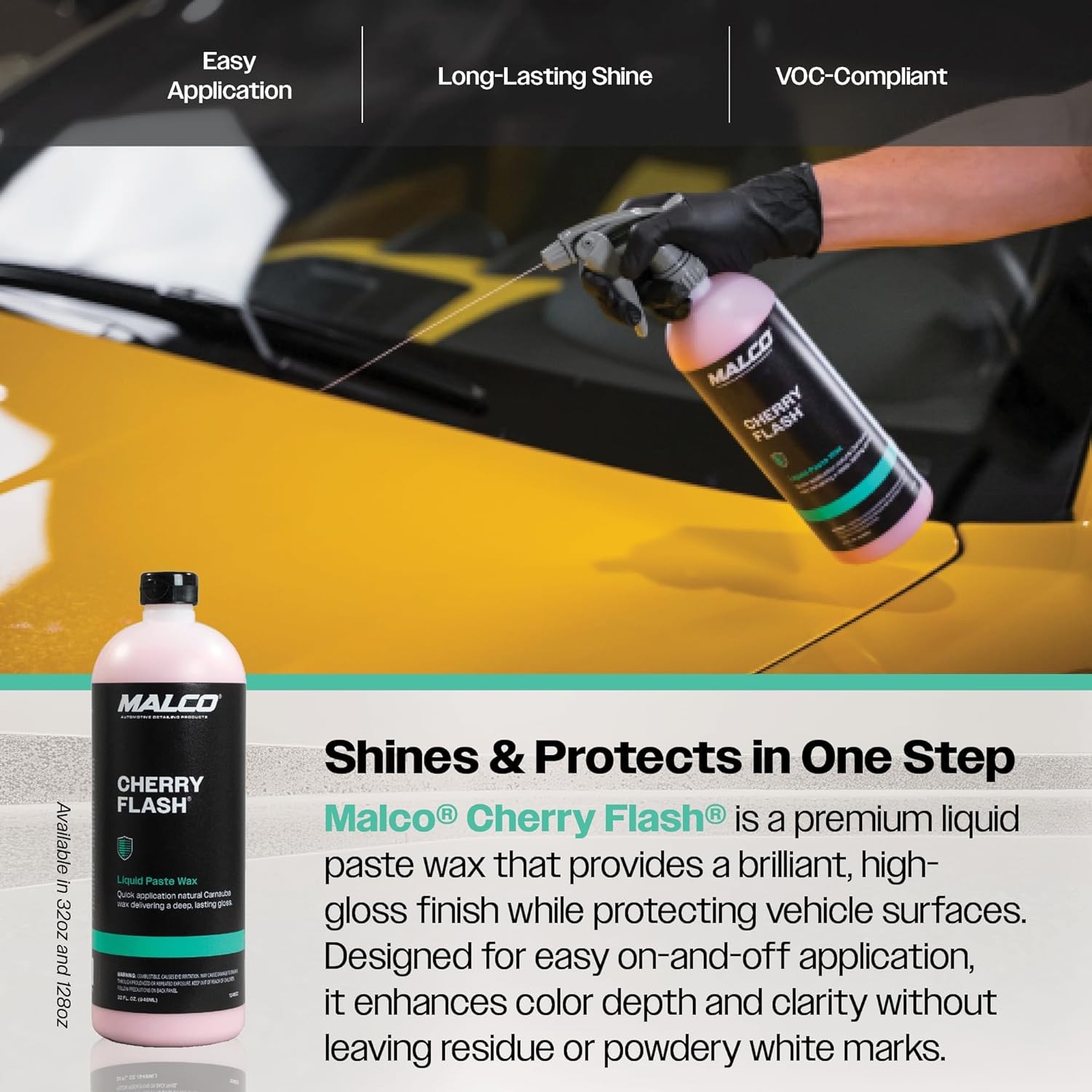 Best Car Wax Liquid Paste 1 Gal Hand Apply Easy Shine Gloss Protection Durable