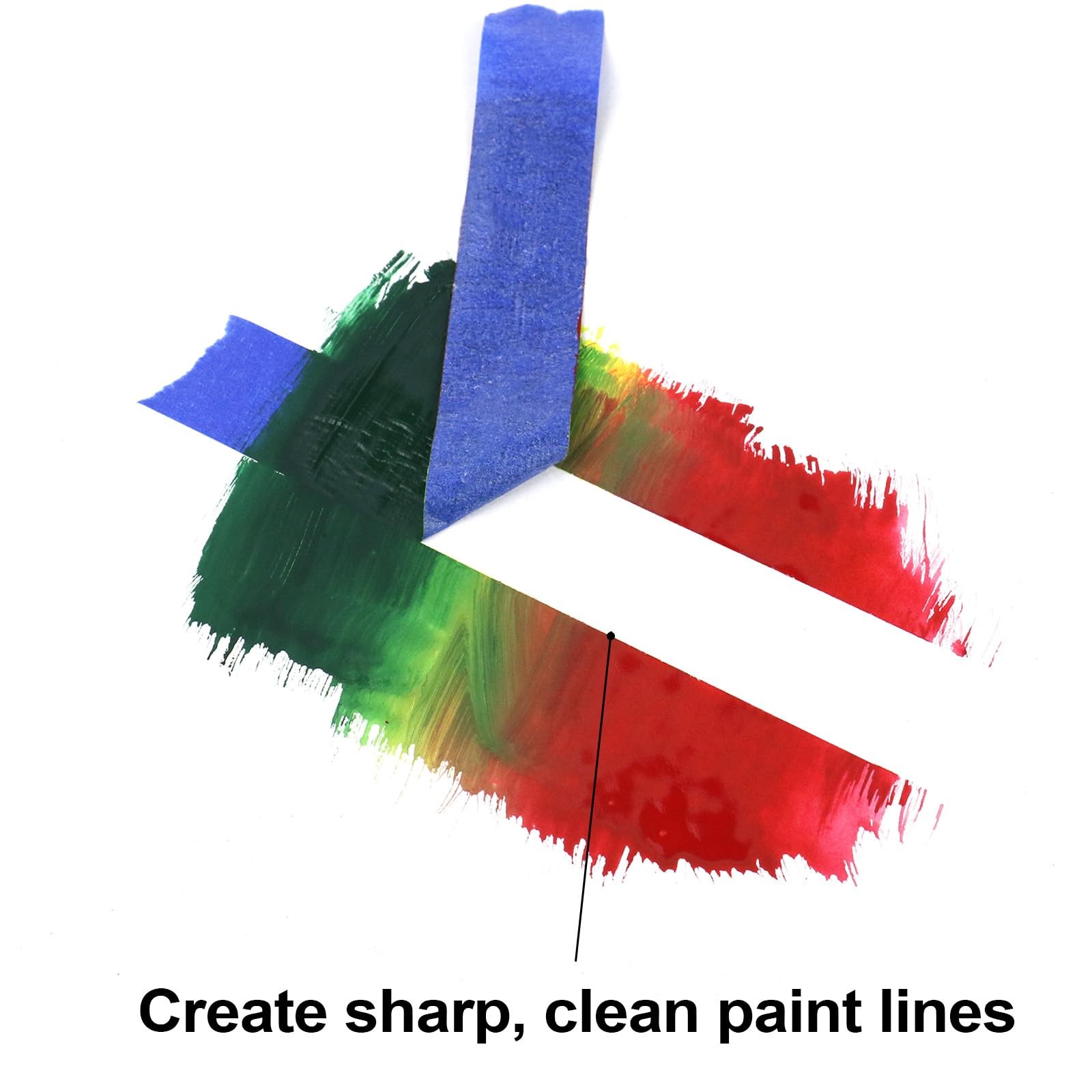 Painters Tape 0.75 Inch Bulk – Paint Tape 10 Rolls x 0.75 Inch x 55 Yards – P…