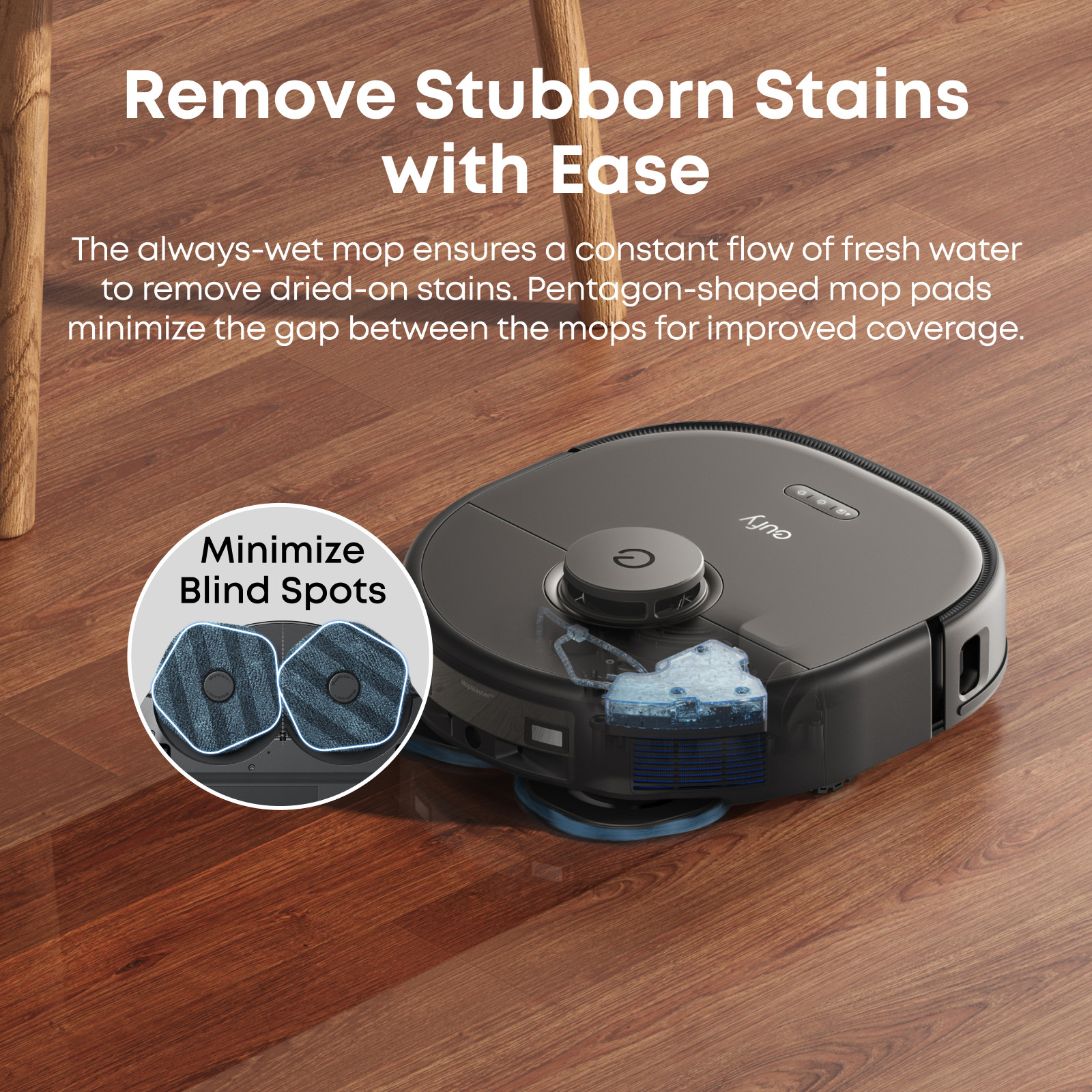 eufy X10 Pro Omni Robot Vacuum Dual Mops Wash&Dry 8000Pa Self Emptying|Refurbish