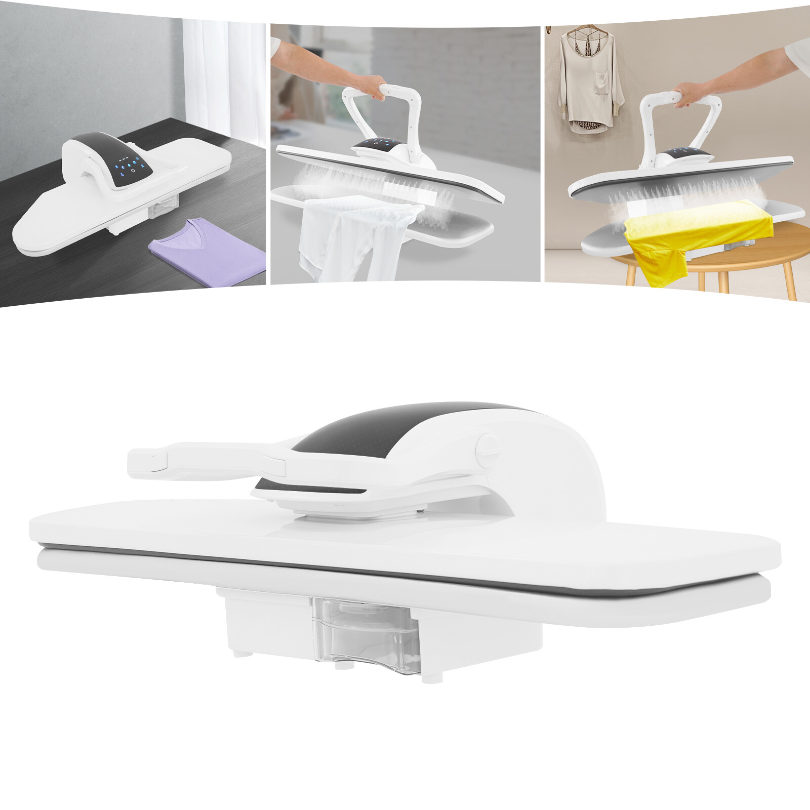 36 Inch Professional Steam Iron Press 5 Mode Fabric Steam Press Iron 1600W 8810D