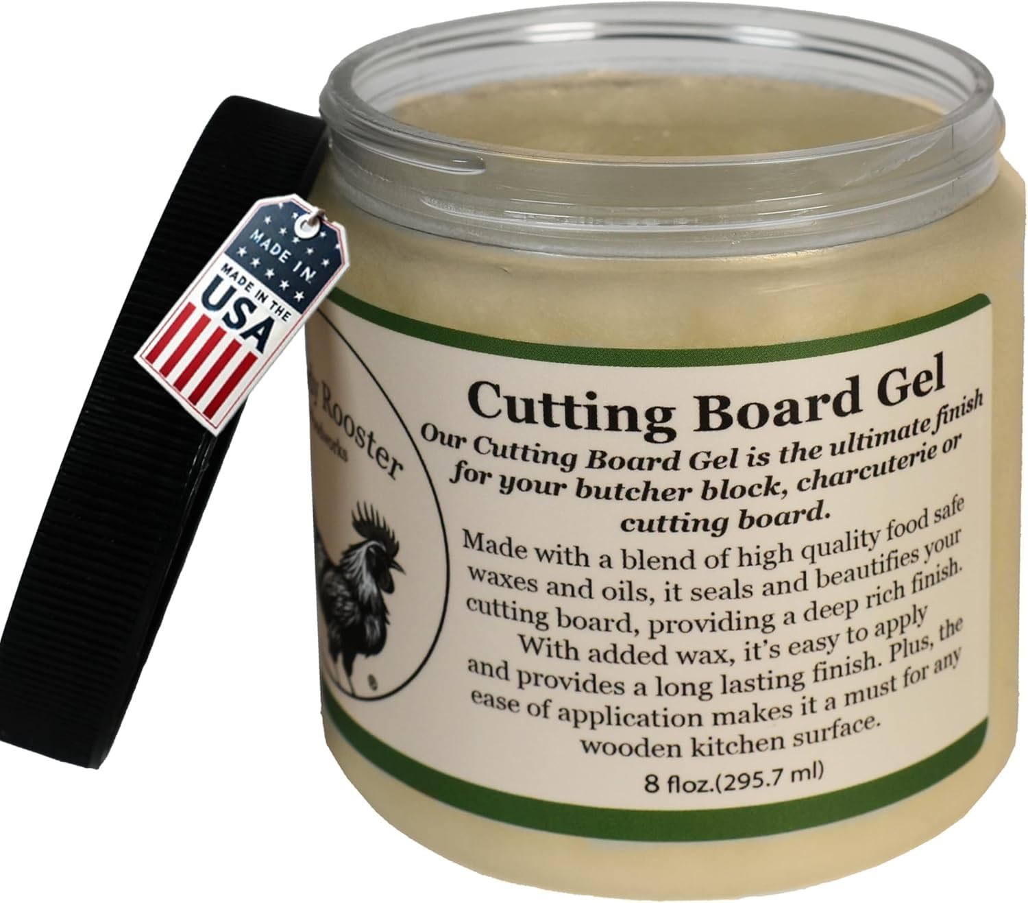Cutting Board Wax Oil Conditioner Food Grade Mineral Oil Beeswax 8oz