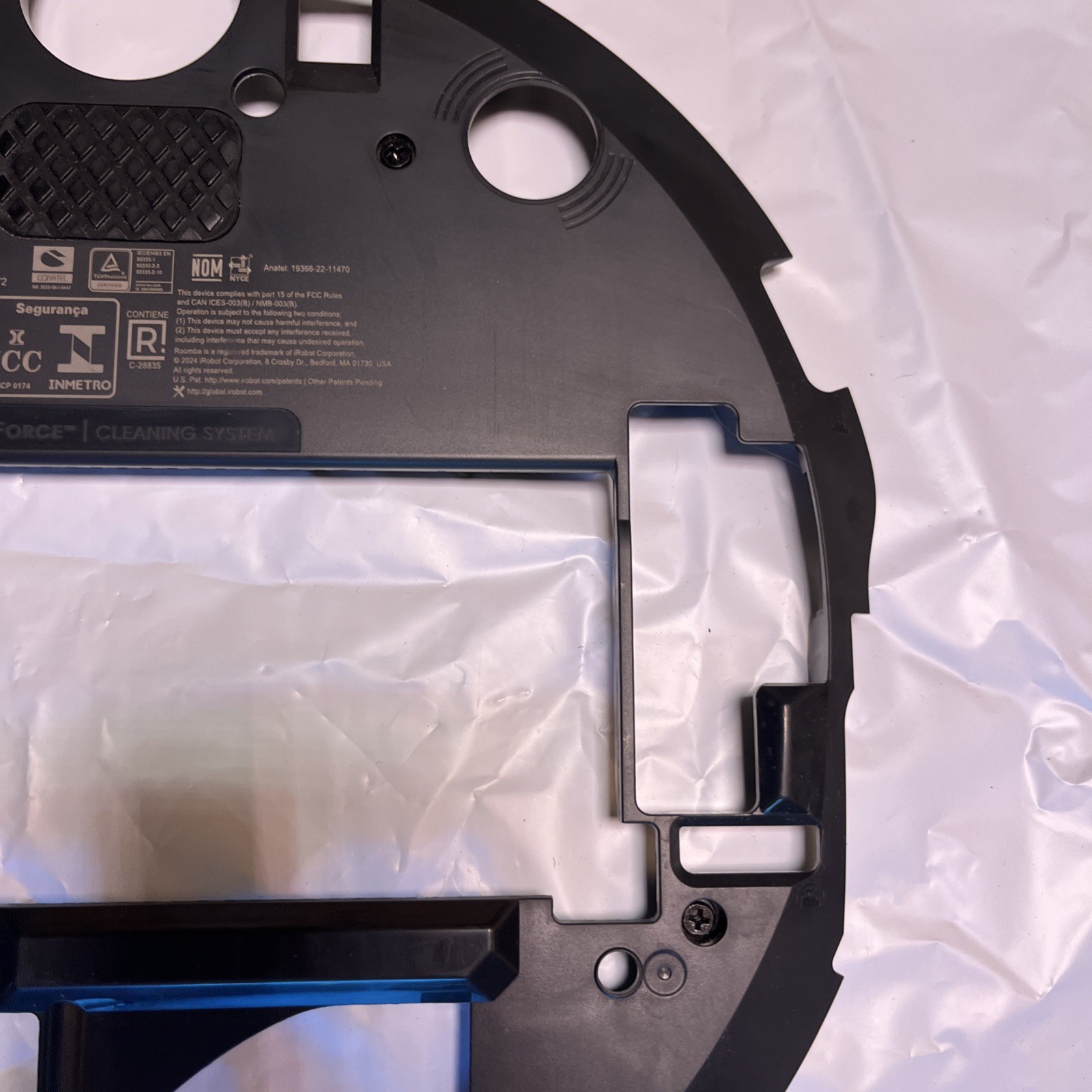 iRobot Roomba Combo j9+, 10 Max Mop Combo Robot Bottom Lid Cover Plate