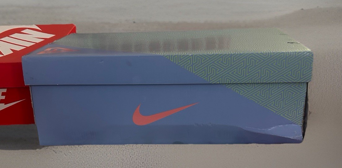 NIKE ZOOM FREAK 4 TB VIVID PURPLE & LASER BLUE Giannis Shoe Box ONLY / NO SHOES!