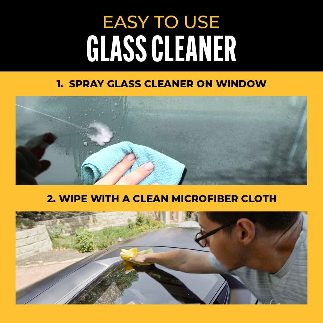 Legendary Glass Cleaner 16Oz – Auto Window Cleaner Spray for Car Windows & Winds