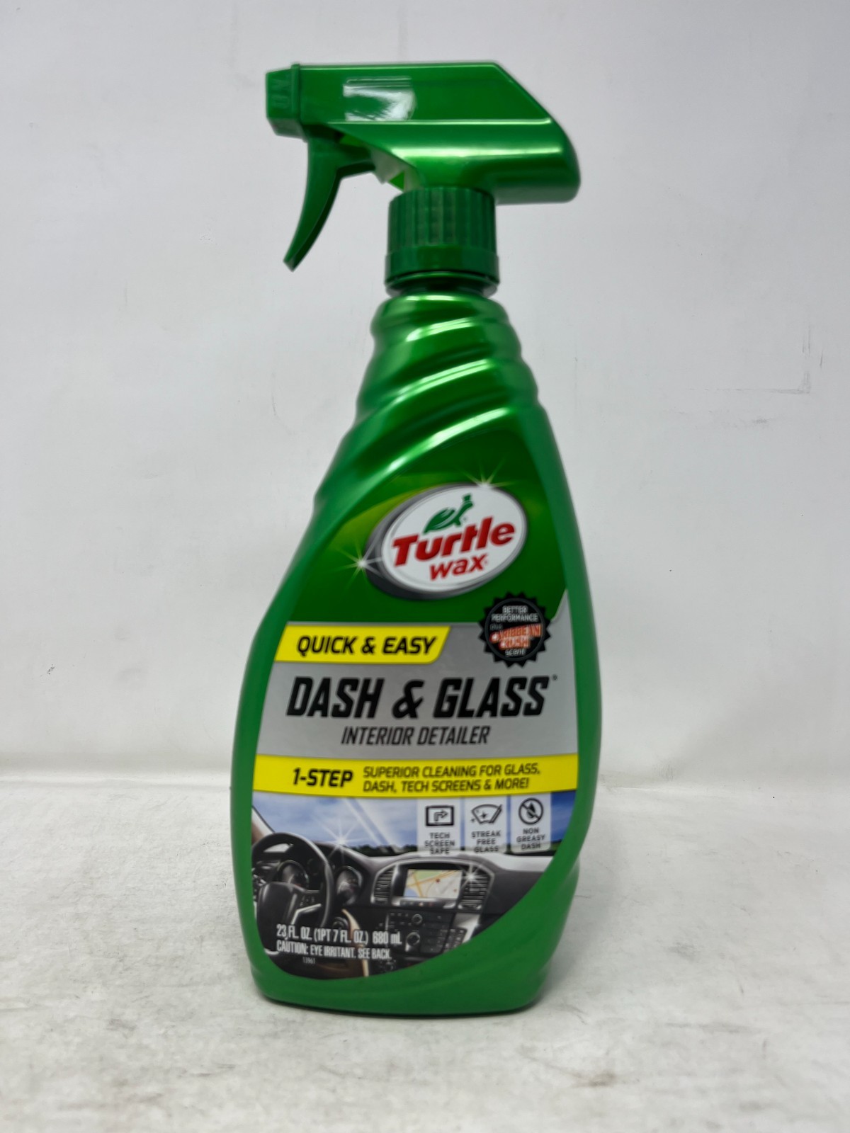 2x Turtle Wax 1-Step Dash & Glass Interior Detailer, Caribbean Crush Scent, 23oz