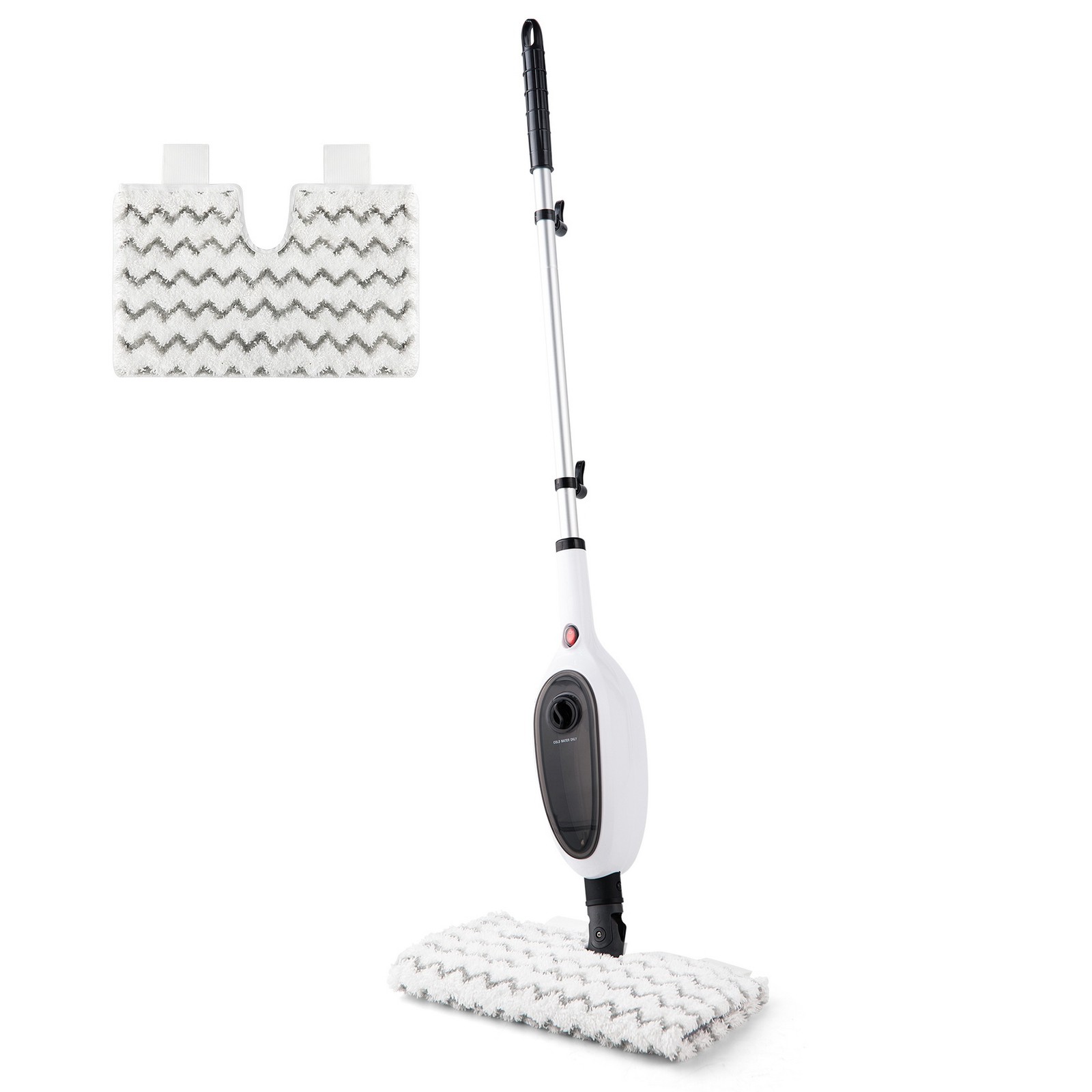 10-in-1 Floor Cleaning Electrical Steam Mops Cleaner Flip Design 15s FastHeating
