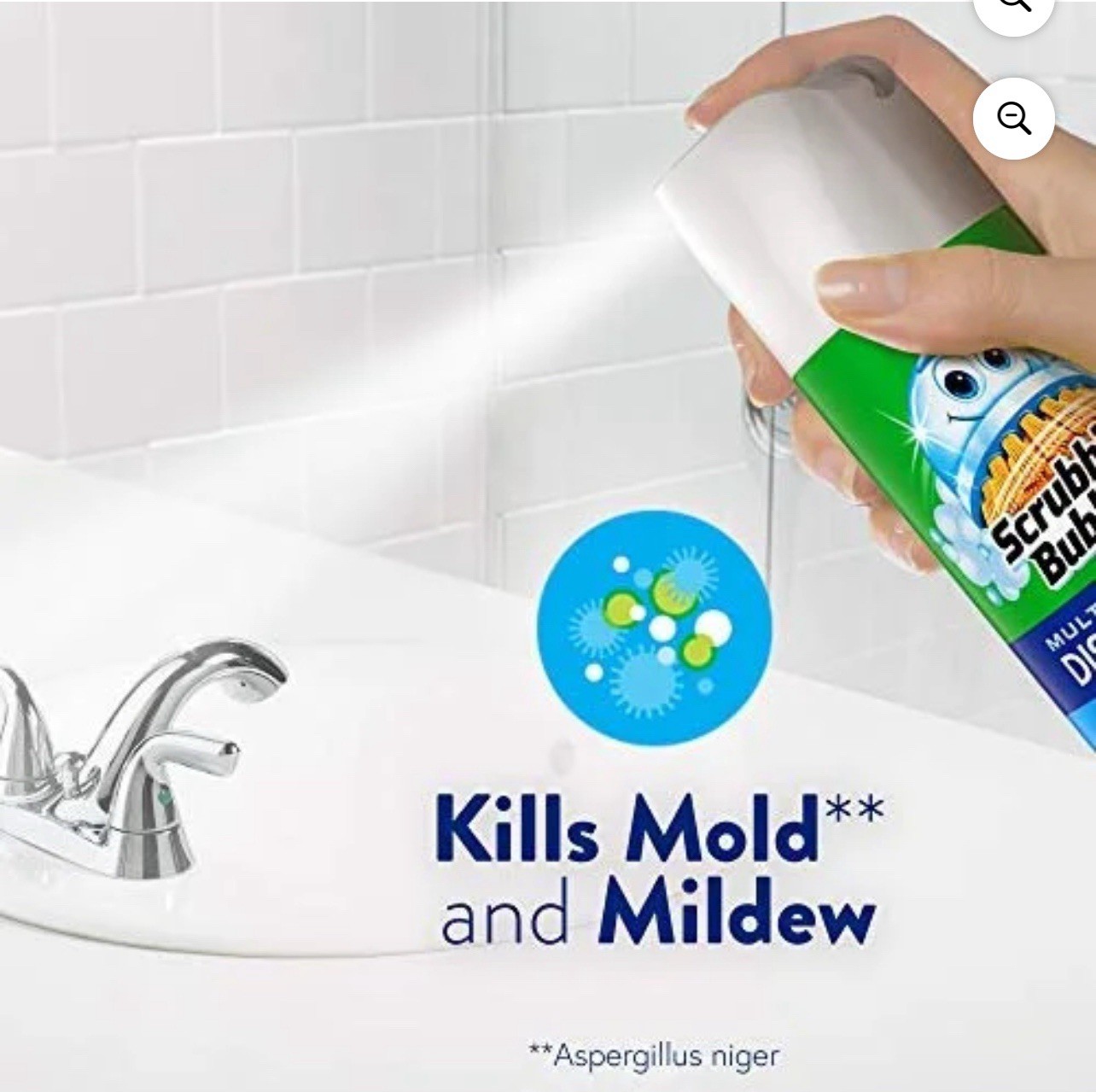 Scrubbing Bubbles Multi-Purpose Disinfectant Spray, 12 oz ( 3 pc )