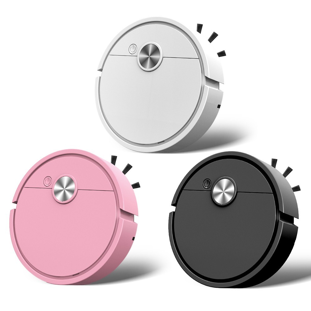 3 in 1 Robot Vacuum Rechargeable Sweeper Strong Suction Floor Cleaner USA New…