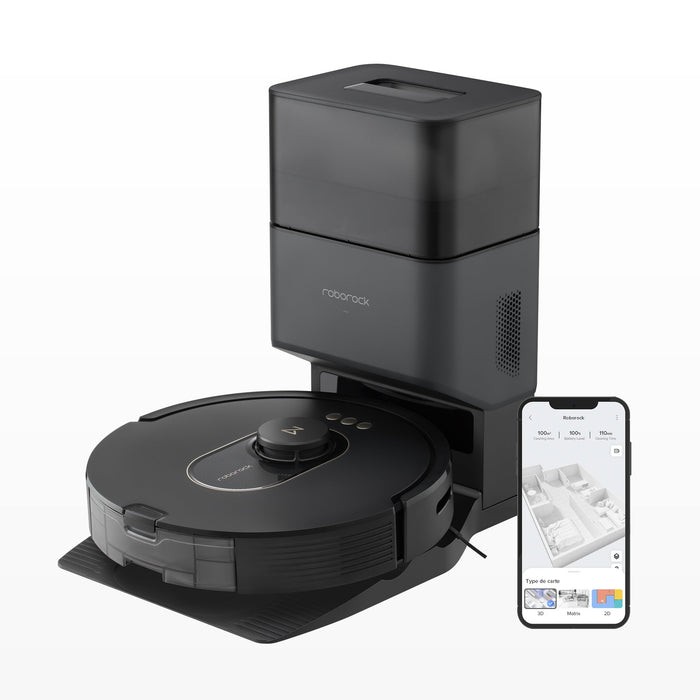 ROBOROCK Q5 DUOROLLER+ ROBOT VACUUM CLEANER WITH AUTO-EMPTY DOCK – BLACK