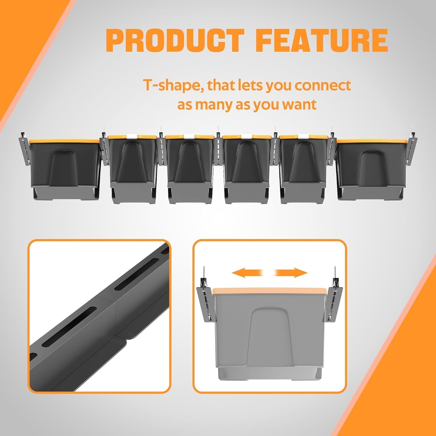 Durable 26″ Overhead Ceiling Storage Rack – Supports 176 Pounds, Rust-Resistant