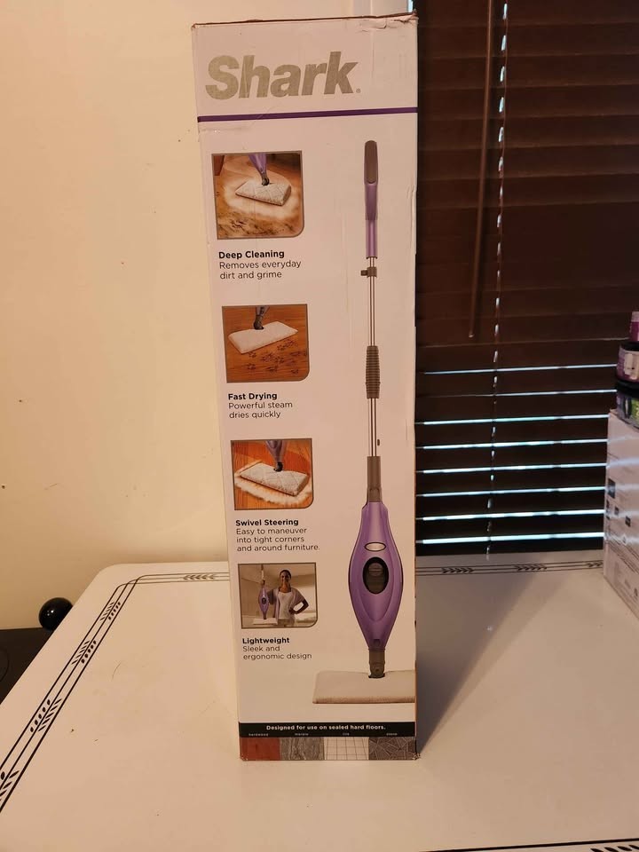 Shark Steam Pocket Mop S3501 New Open Box Professional Floor Cleaner NICE