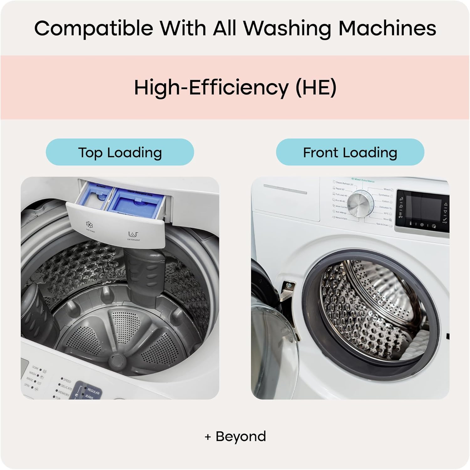 Washing Machine Cleaner Tablets – 24 Pack for a 12 Month Supply. Formulated