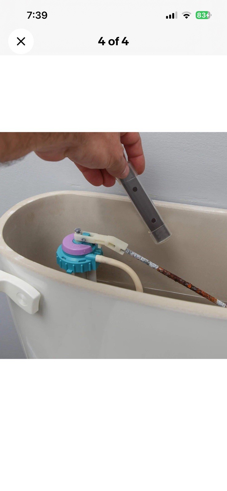 Magnetic Toilet Bowl Tank Cleaner 2 Pack Chemical Free Long Lasting Easy to Use