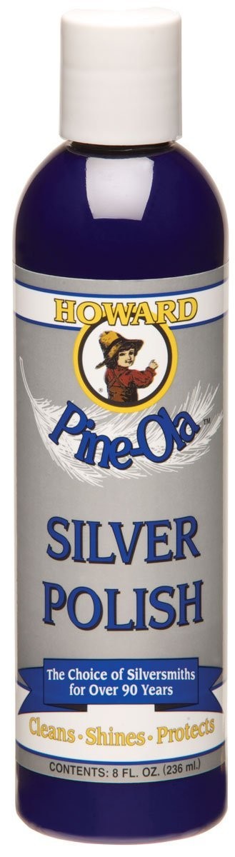 Howard Pine-Ola Silver Polish Cream 8 oz Cleans & Protects