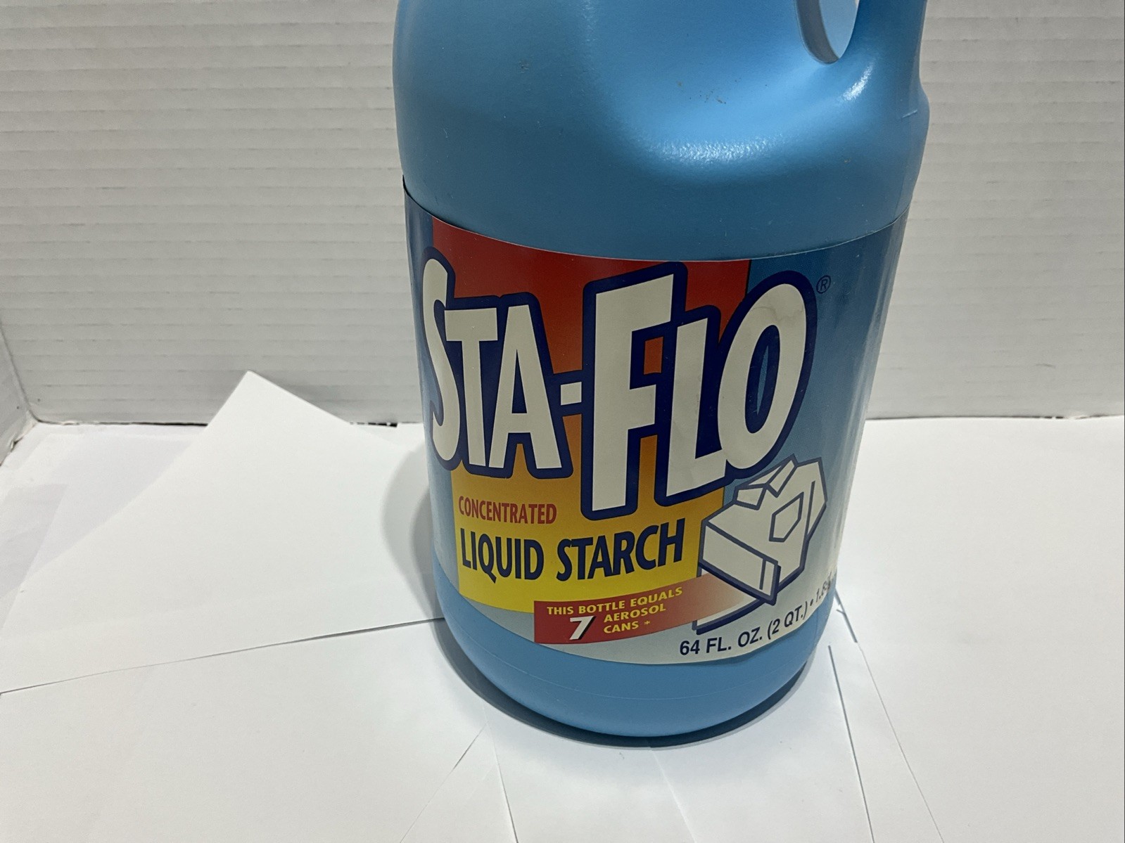 Purex Sta-Flo Liquid Starch Concentrated 64 Oz Discontinued Fabric Crafts