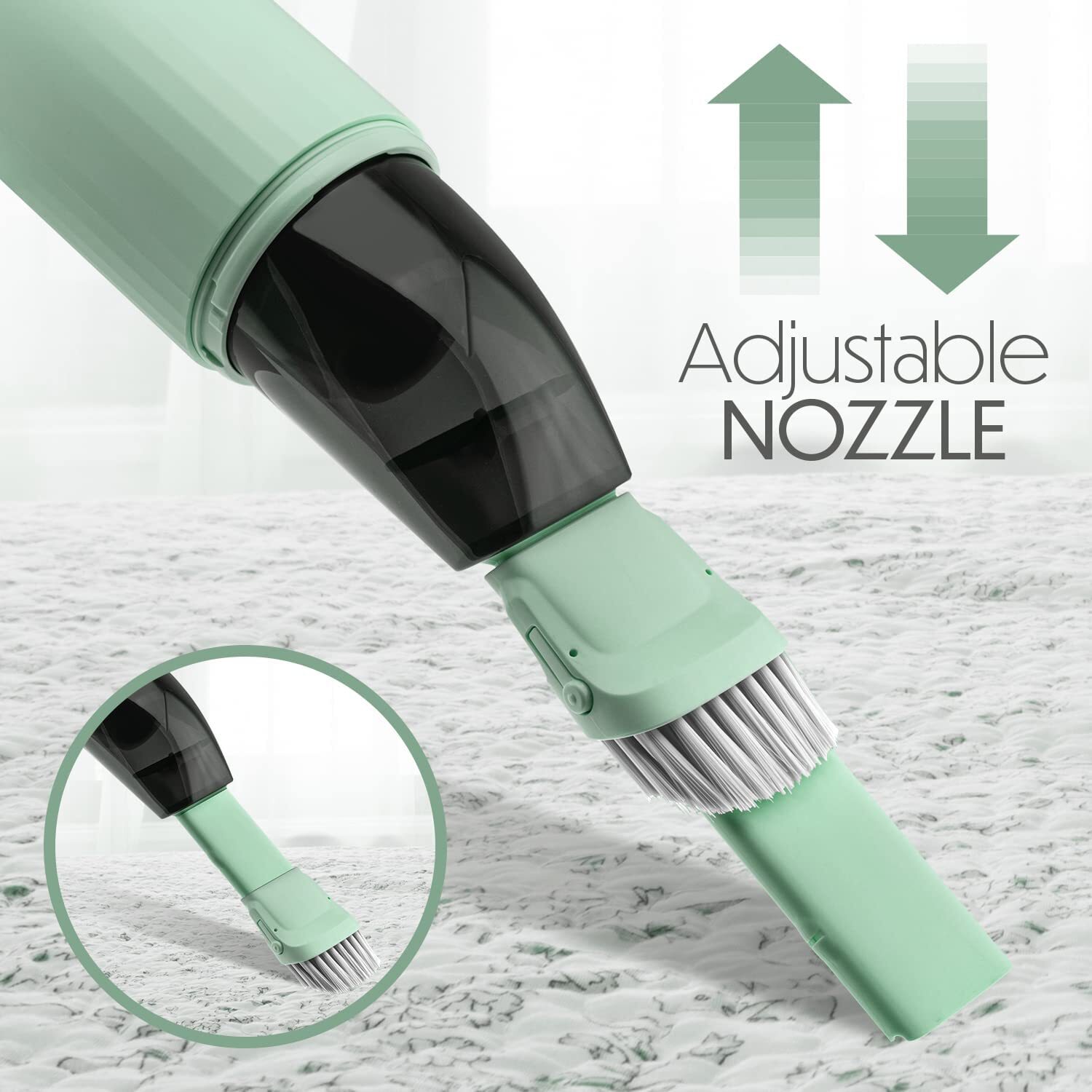 Starument Portable Handheld Cordless Vacuum Cleaner – Mint Green