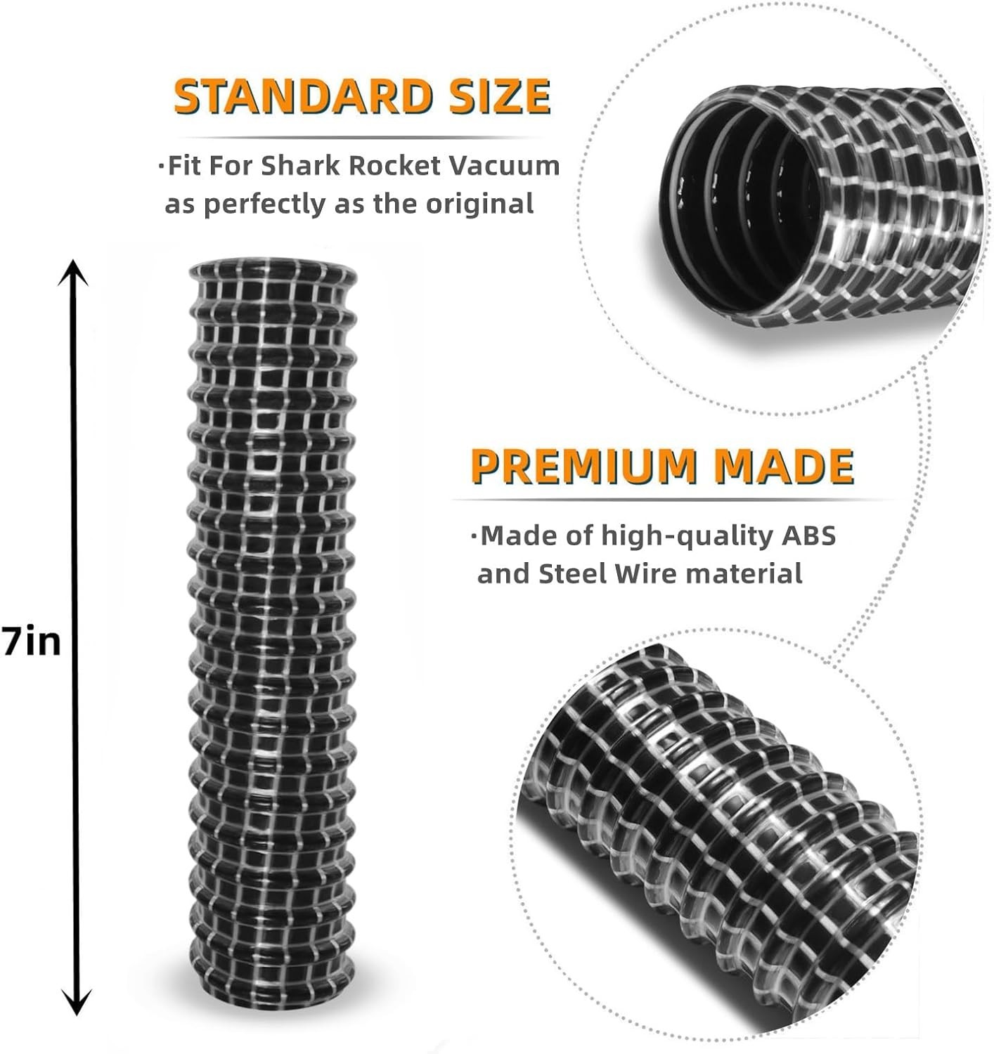 2-Pack Lower Hose for Shark Rocket Vacuum HV300 HV301 HV302 Models – Restore …