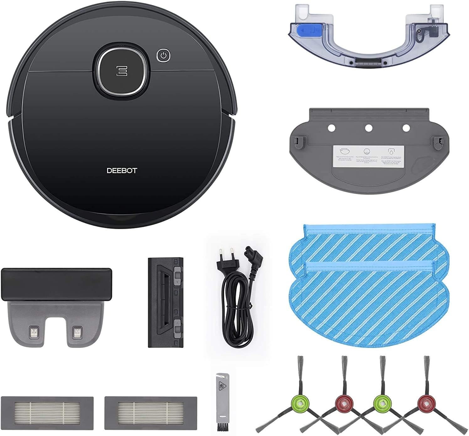 ECOVACS DEEBOT OZMO 920 Robot Vacuum Mop Laser Mapping Alexa Black