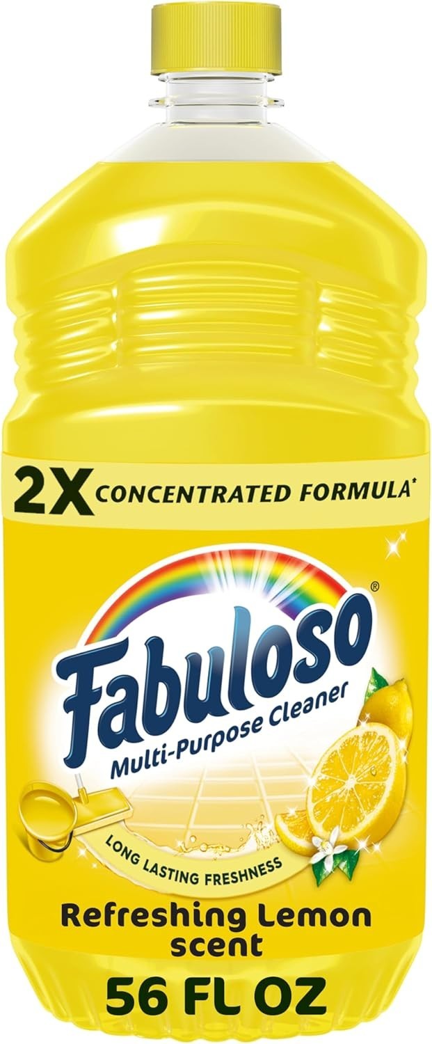 Lemon Fresh 2X Multi-Purpose Cleaner, 56 oz for All Surfaces – No Rinse Required
