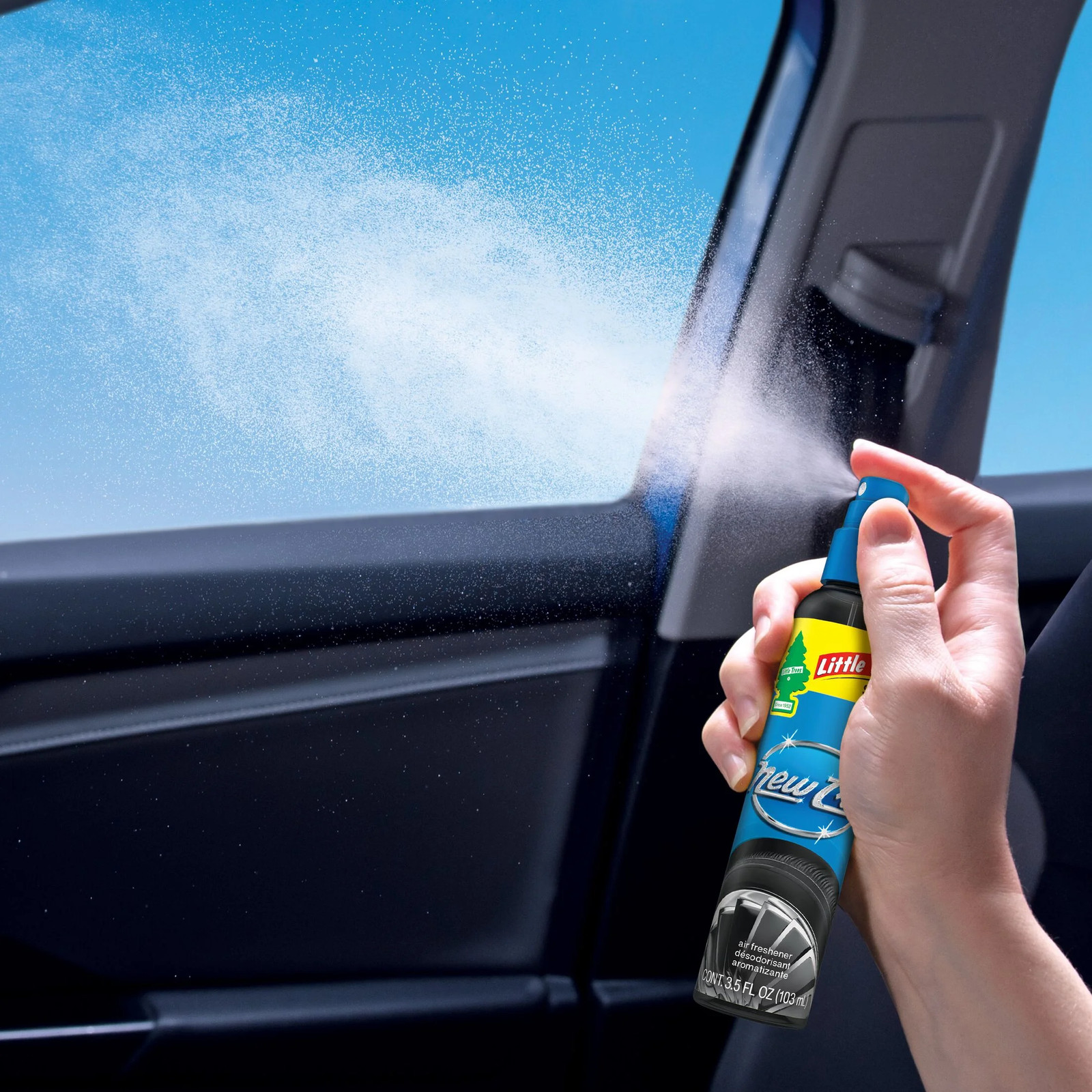 Little Trees Car Spray Air Freshener New Car Scent 3.5oz Odor Control