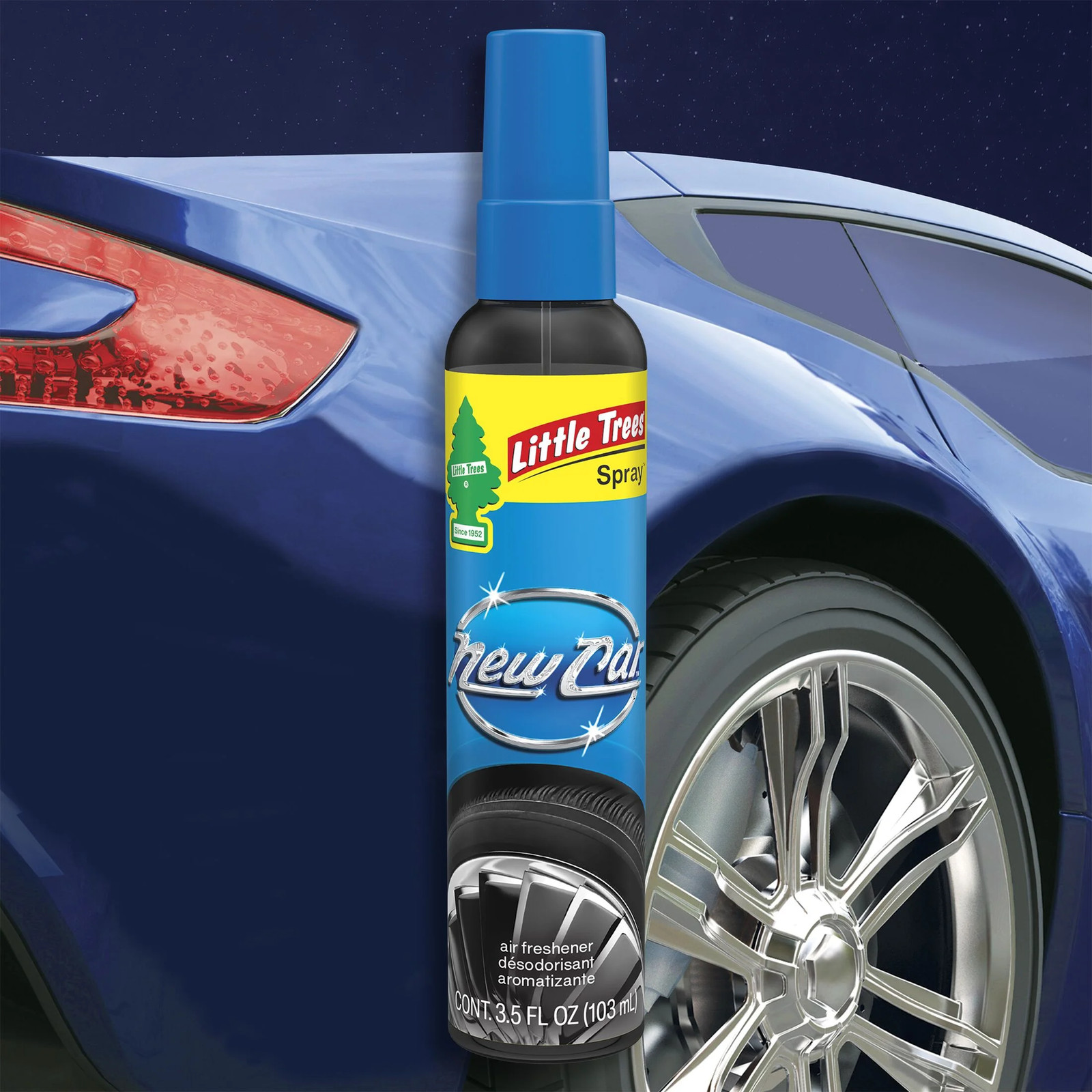 Little Trees Car Spray Air Freshener New Car Scent 3.5oz Odor Control
