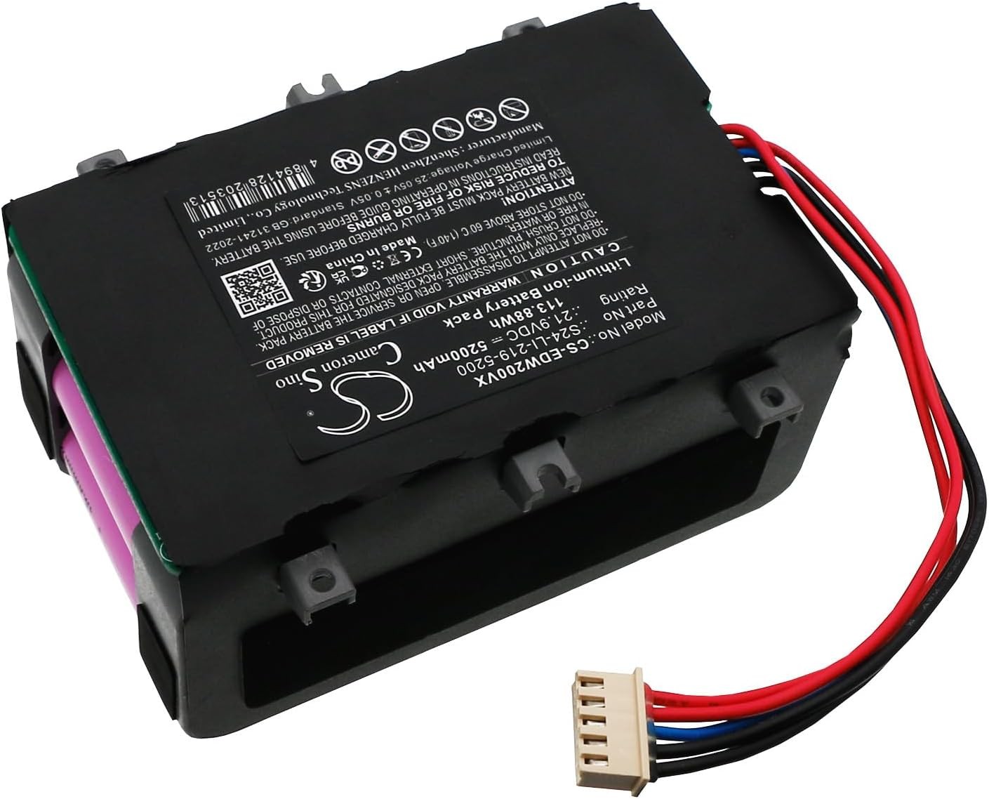 New 5200mAh Replacement Battery for Winbot W2 Omni Winbot W2 Pro Winbot W2 Pro